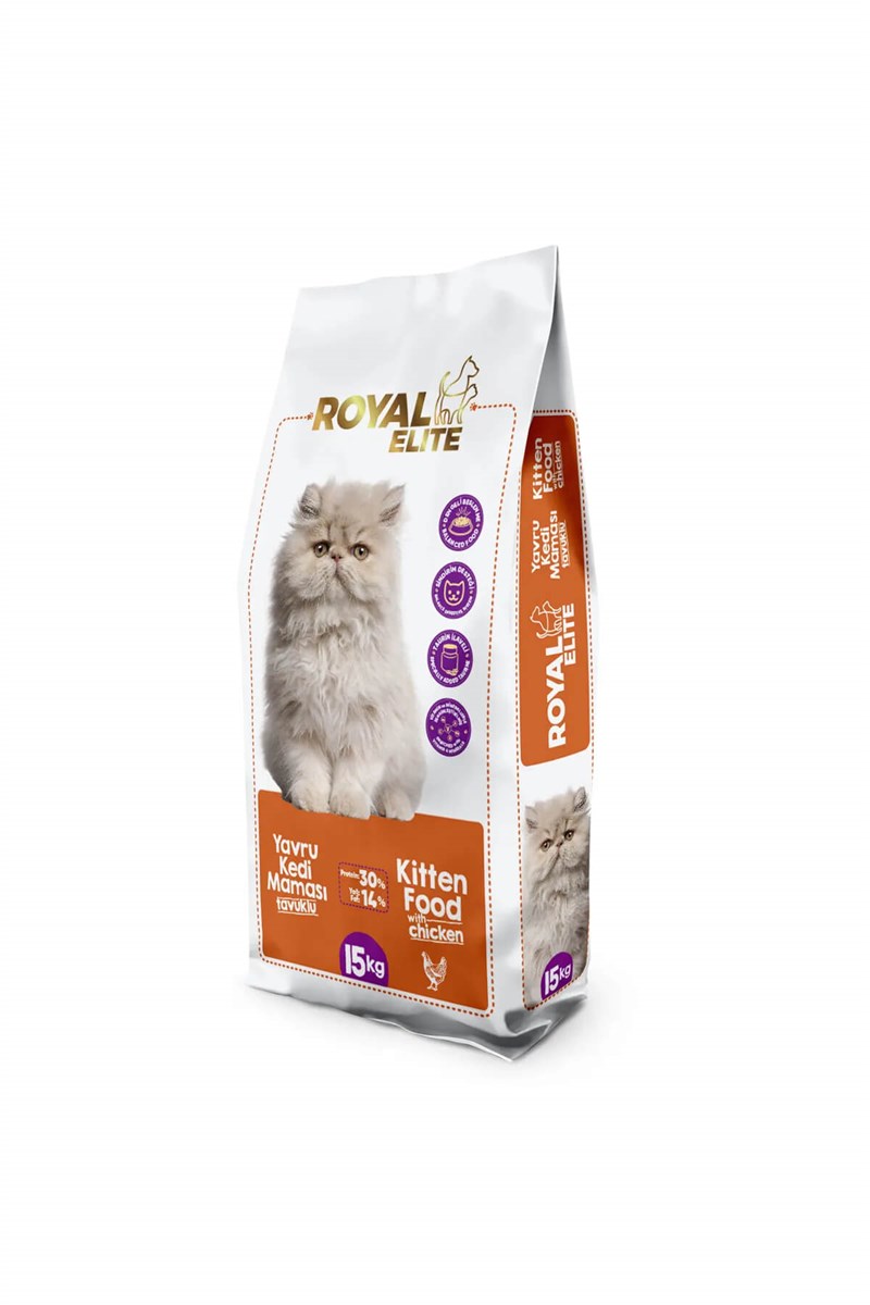 Royal Elite Tavuklu Yavru Kedi Maması 15 KG