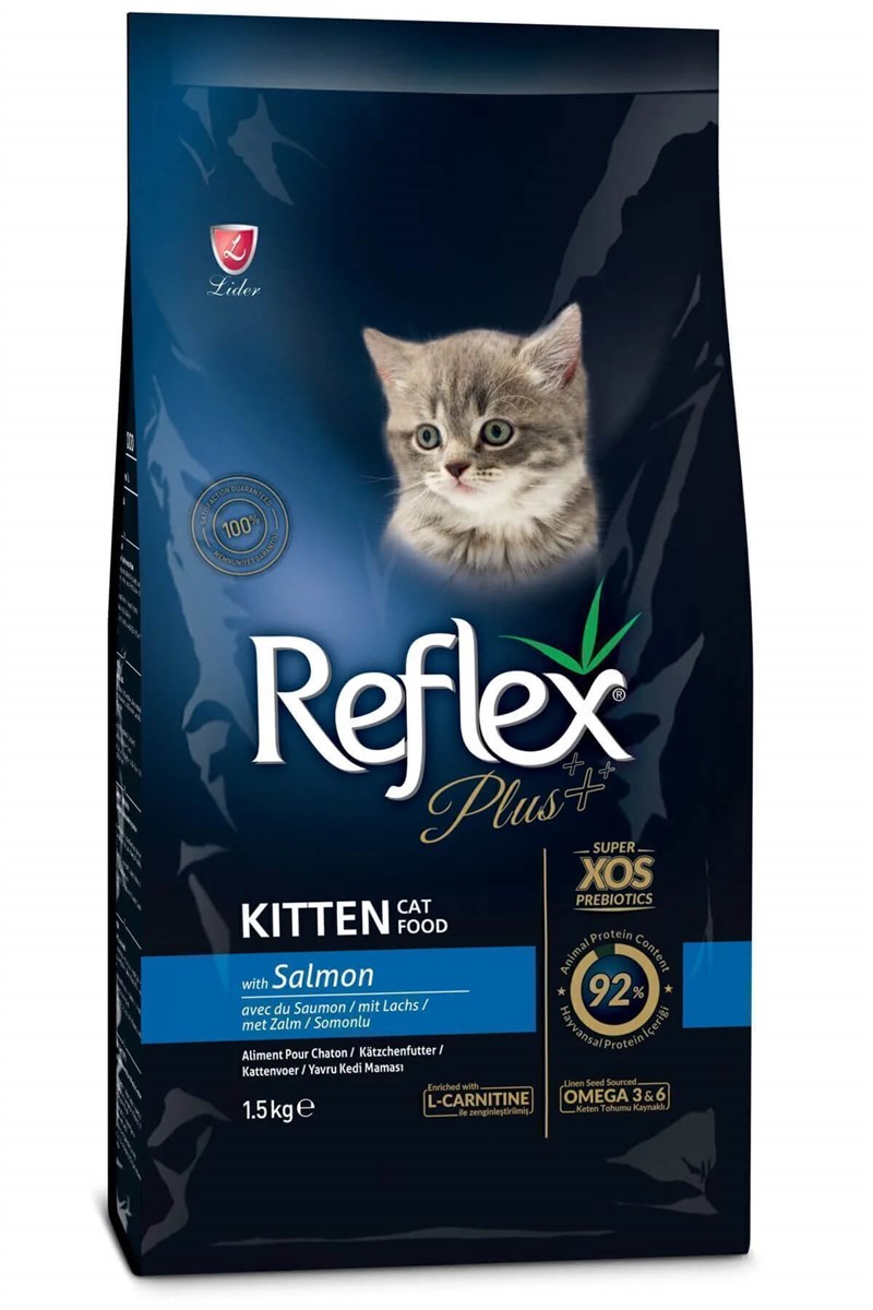 Reflex Plus Somonlu Yavru Kedi Maması 1,5 KG