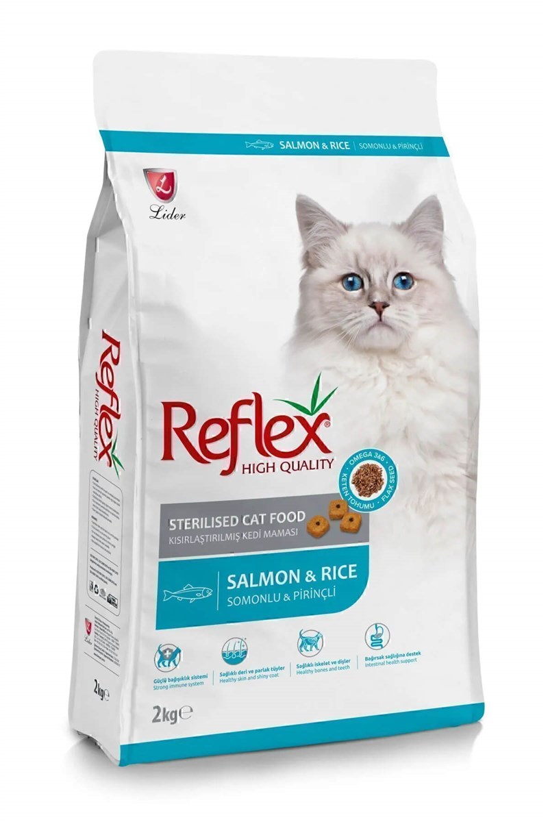 Reflex Somonlu Kısırlaştırılmış Kedi Maması 2 KG