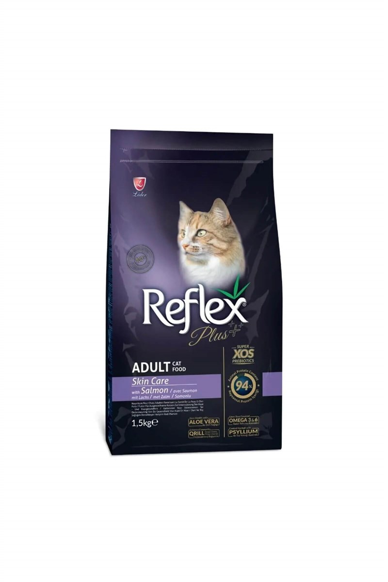 Reflex Plus Skin Care Somonlu Kedi Maması 1,5 KG