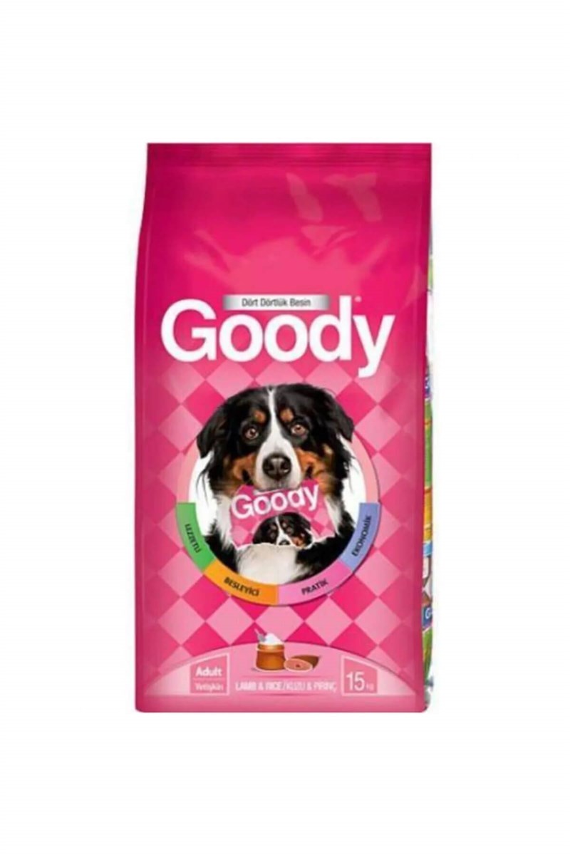 Goody Kuzu Etli Köpek Maması 15 KG 