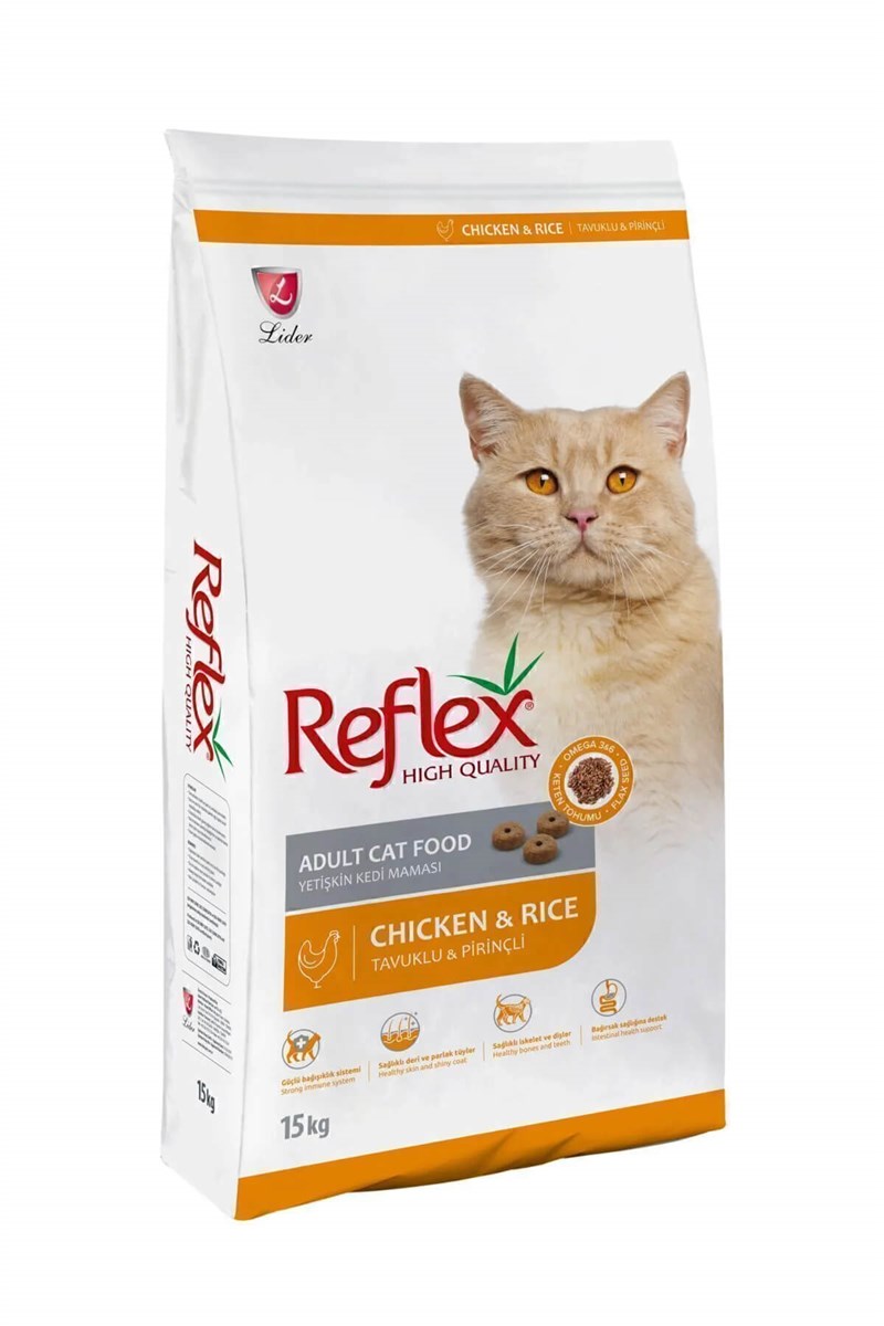 Reflex Tavuklu Yetişkin Kedi Maması 15 Kg